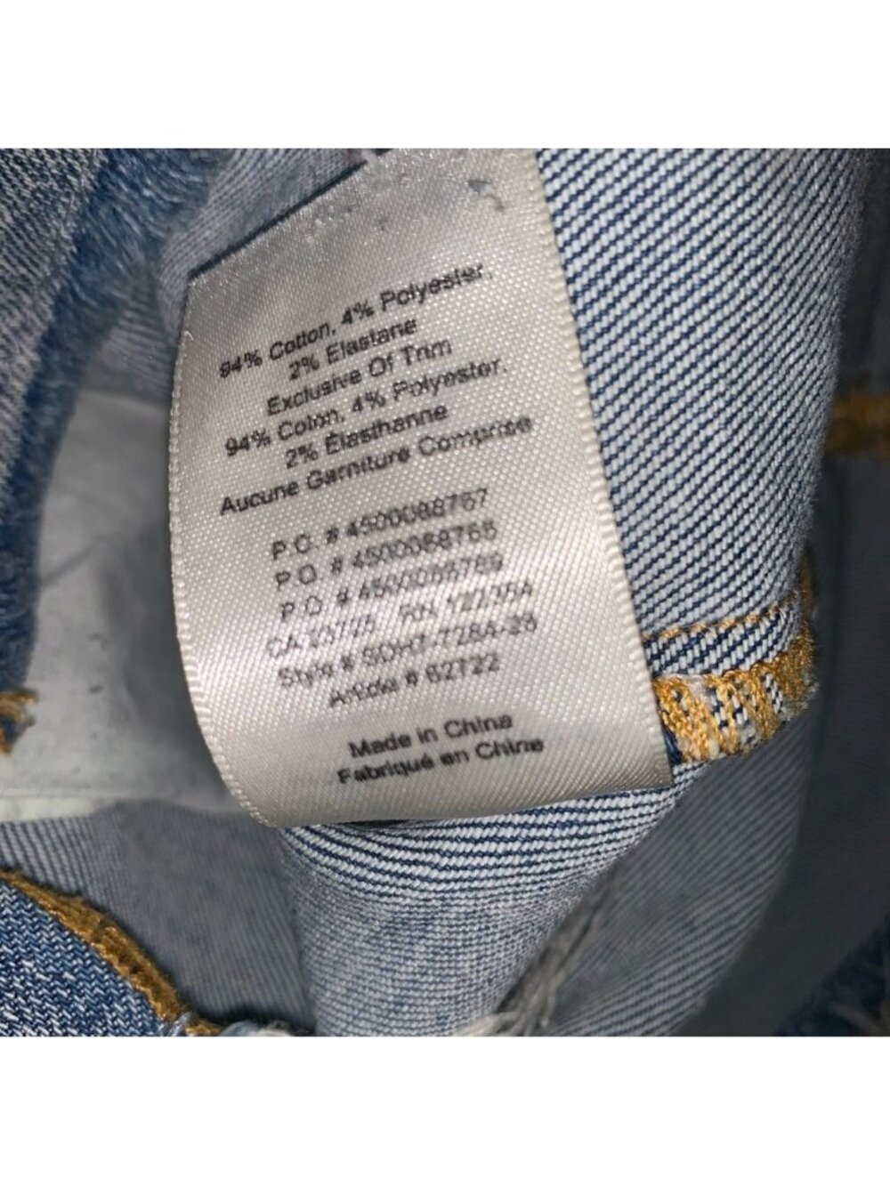 Aritzia Wilfred Free Tanit Blue Denim Mini Skirt 6 - Picture 6 of 9